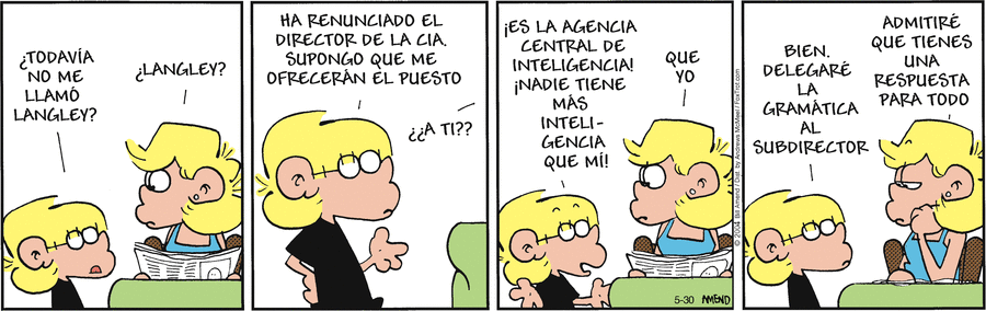FoxTrot en Español by Bill Amend on Fri, 30 May 2025