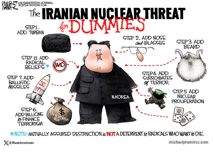 Michael Ramirez by Michael Ramirez on Sun, 22 Jun 2025