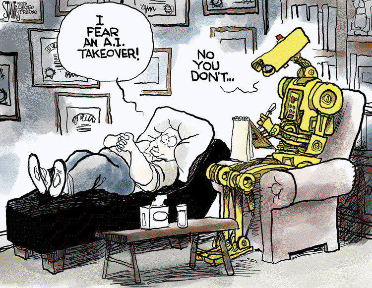 Think Toon by  Scott Stantis
 
	