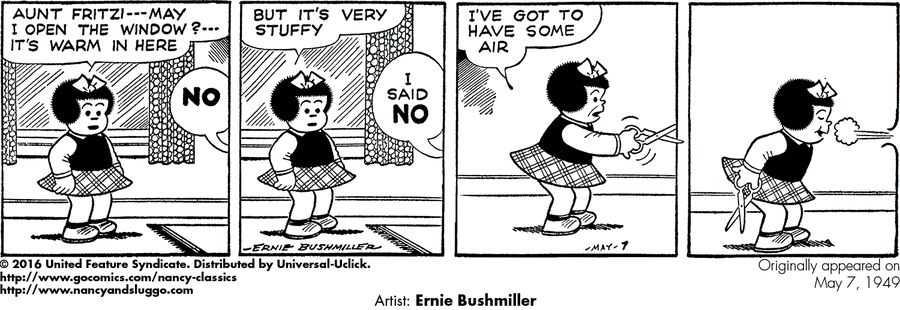 Nancy Classics by Ernie Bushmiller on Wed, 11 Jun 2025