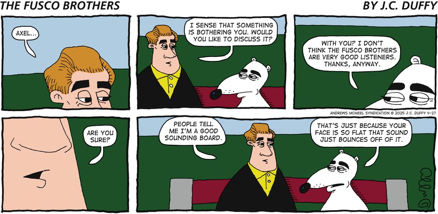 The Fusco Brothers by J.C. Duffy on Sun, 27 Apr 2025