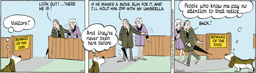 Fred Basset by Alex Graham on Wed, 21 May 2025