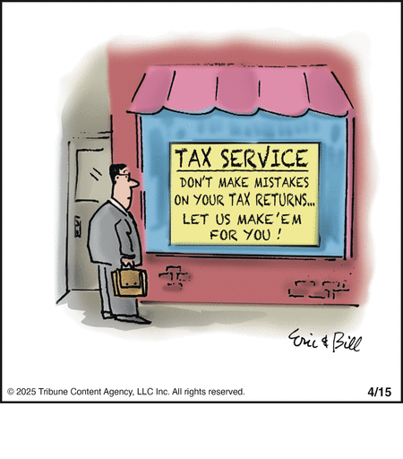 Bottomliners by Eric and Bill Teitelbaum on Tue, 15 Apr 2025
