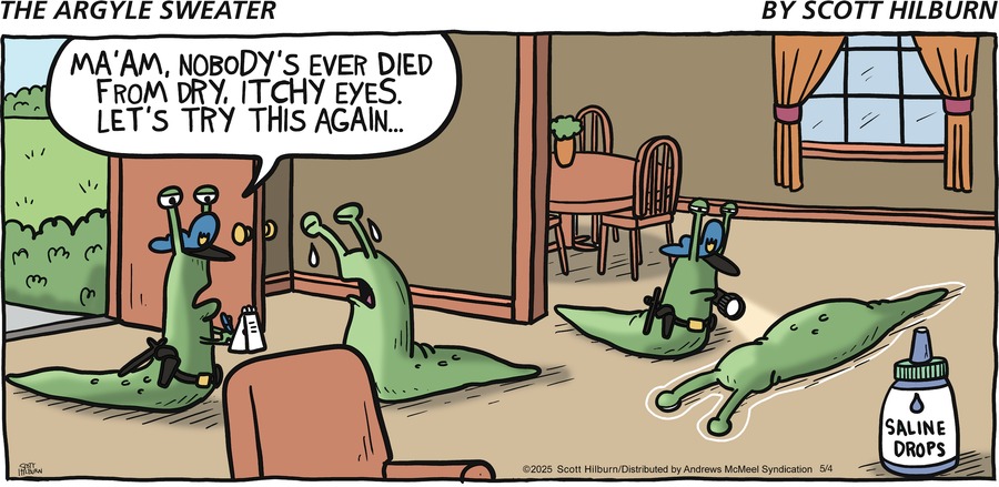 The Argyle Sweater by Scott Hilburn on Sun, 04 May 2025