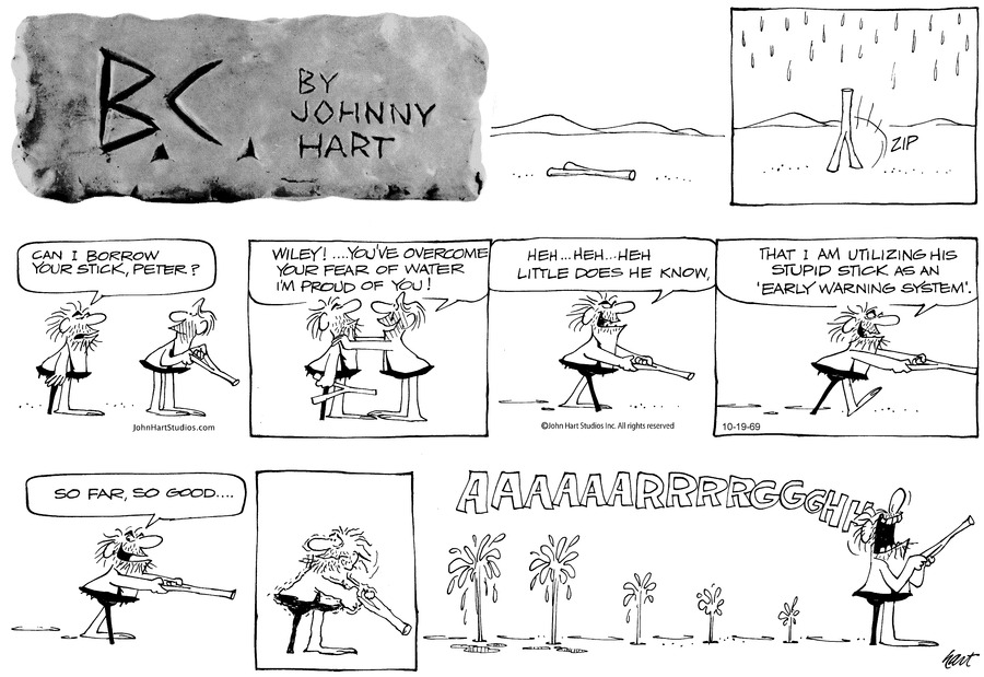 Back to B.C. by Johnny Hart on Sun, 08 Jun 2025