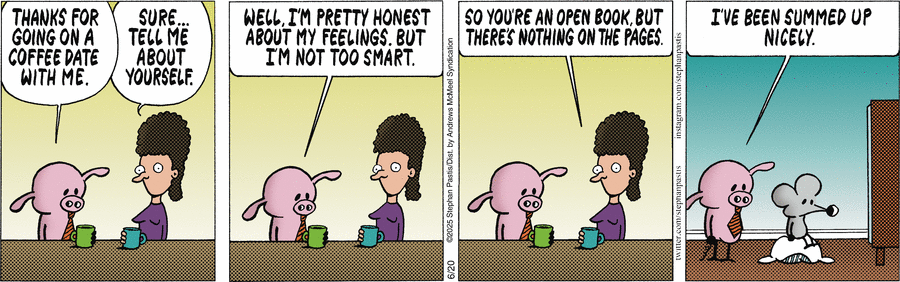 Pearls Before Swine by Stephan Pastis on Fri, 20 Jun 2025