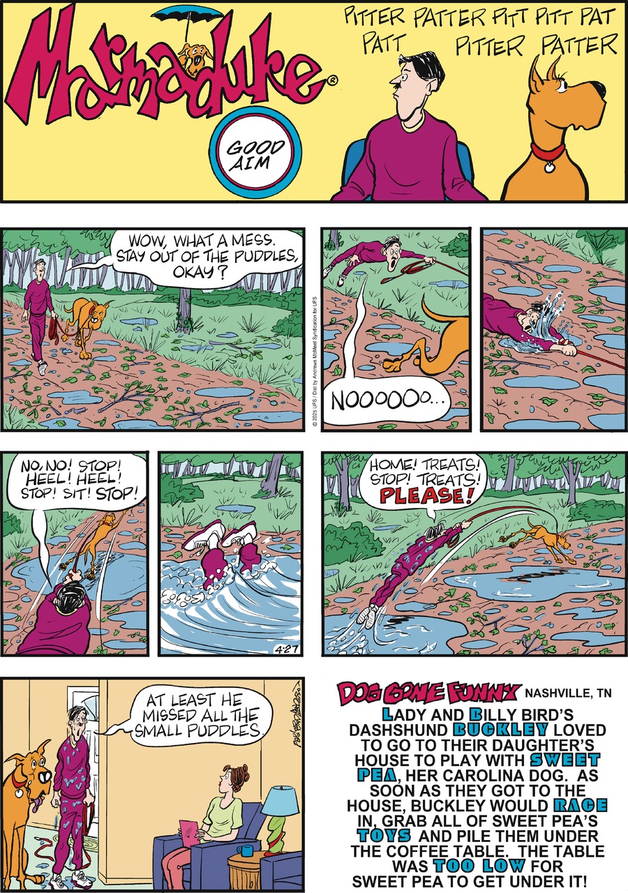 Marmaduke by Brad Anderson on Sun, 27 Apr 2025
