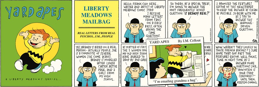 Liberty Meadows by Frank Cho on Sun, 25 May 2025