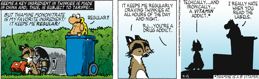 Over the Hedge by Michael Fry and T Lewis on Tue, 15 Apr 2025