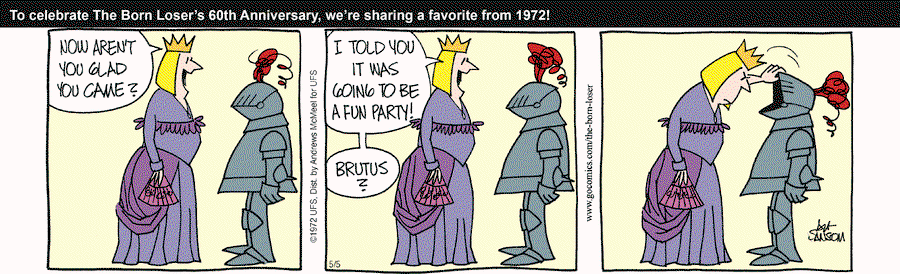 The Born Loser by Chip Sansom for April 15, 2000 | GoComics