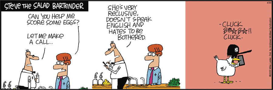 Mike du Jour by Mike Lester on Wed, 30 Apr 2025