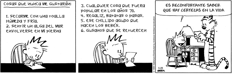 Calvin and Hobbes en Español by Bill Watterson on Wed, 28 May 2025