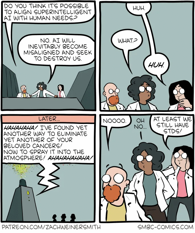 Saturday Morning Breakfast Cereal by Zach Weinersmith on Tue, 03 Jun 2025
