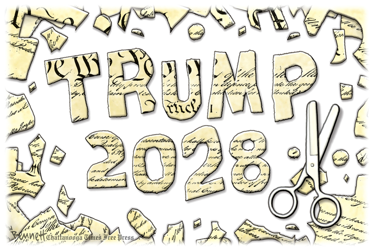 Clay Bennett by Clay Bennett on Tue, 01 Apr 2025