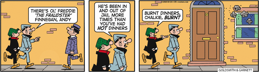 Andy Capp by Reg Smythe on Sat, 21 Jun 2025