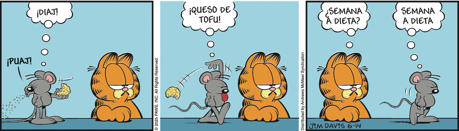 Garfield en Español by Jim Davis on Sat, 14 Jun 2025