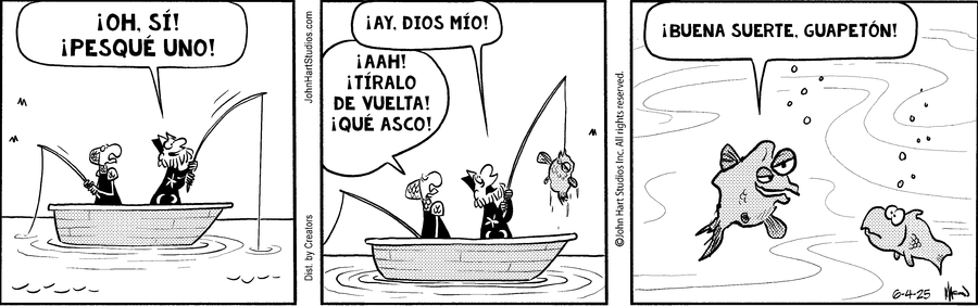 Wizard of Id en Español by Parker and Hart on Wed, 04 Jun 2025