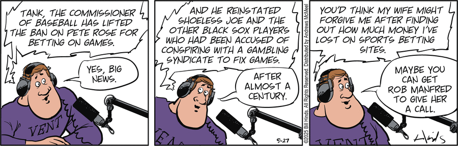 Tank McNamara by Bill Hinds on Tue, 27 May 2025