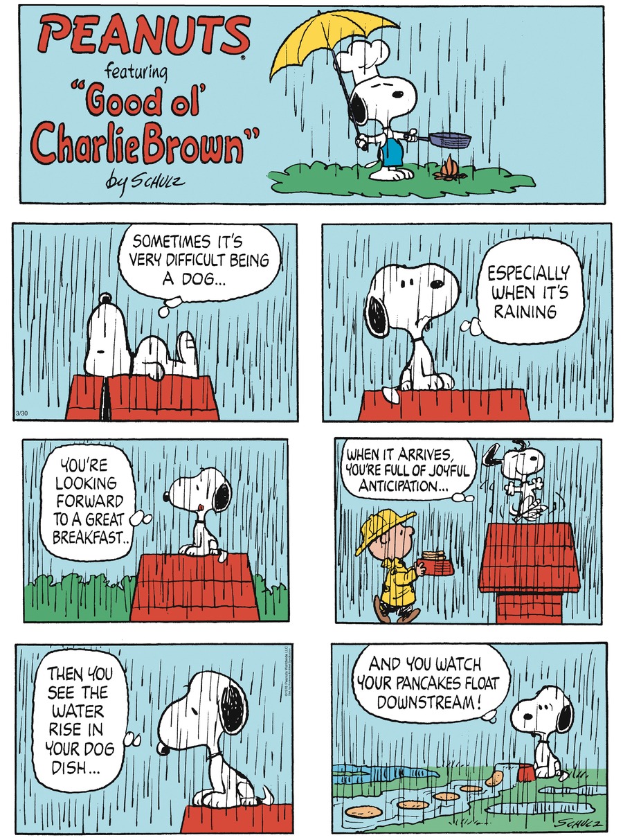 Peanuts by Charles Schulz for March 30, 2025 | GoComics