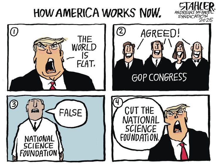 Jeff Stahler by Jeff Stahler on Sun, 25 May 2025