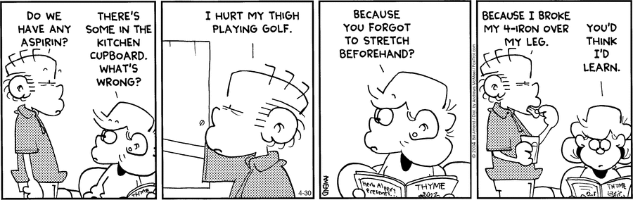 FoxTrot Classics by Bill Amend on Wed, 30 Apr 2025