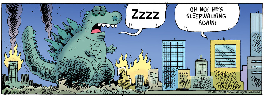 Eek! by Scott Nickel on Mon, 26 May 2025
