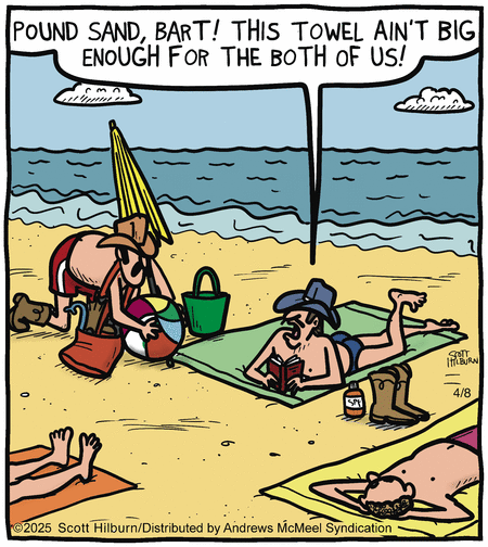 The Argyle Sweater by Scott Hilburn on Tue, 08 Apr 2025
