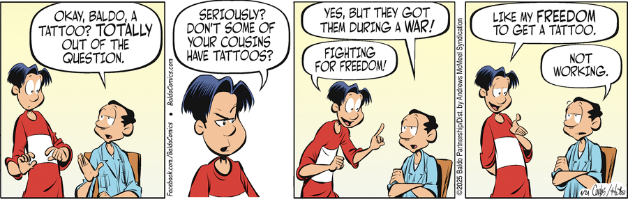 Baldo by Hector D. Cantú and Carlos Castellanos on Thu, 24 Apr 2025