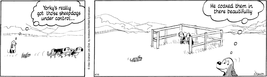 Fred Basset by Alex Graham on Wed, 16 Apr 2025
