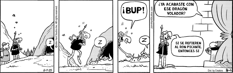 Wizard of Id en Español by Parker and Hart on Sat, 07 Jun 2025