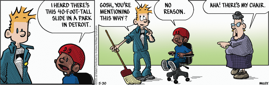 Frazz by Jef Mallett on Fri, 30 May 2025