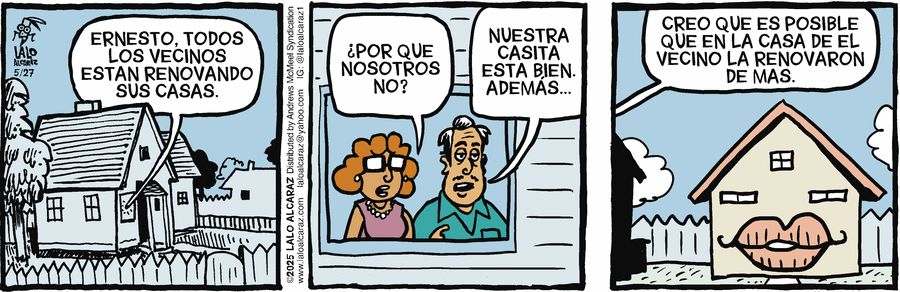 La Cucaracha en Español by Lalo Alcaraz on Tue, 27 May 2025