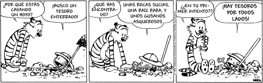 Calvin and Hobbes en Español by Bill Watterson on Sat, 31 May 2025