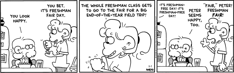FoxTrot Classics by Bill Amend on Thu, 01 May 2025