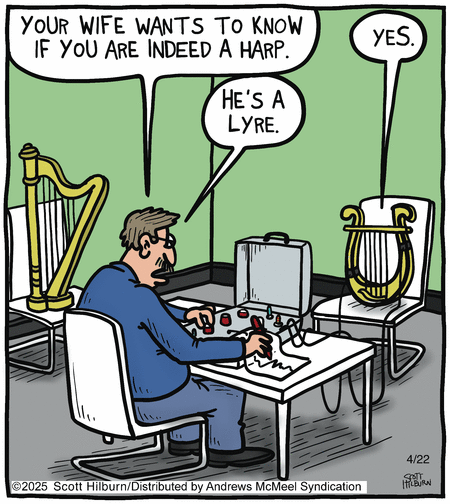The Argyle Sweater by Scott Hilburn on Tue, 22 Apr 2025