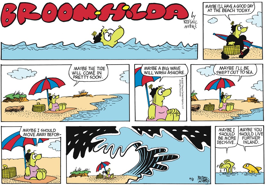 Broom Hilda by Russell Myers on Sun, 08 Jun 2025