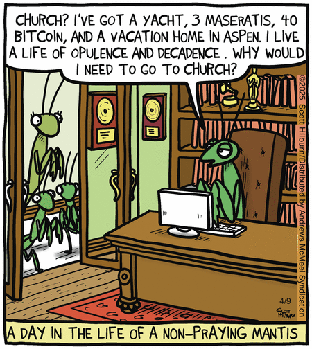 The Argyle Sweater by Scott Hilburn on Wed, 09 Apr 2025