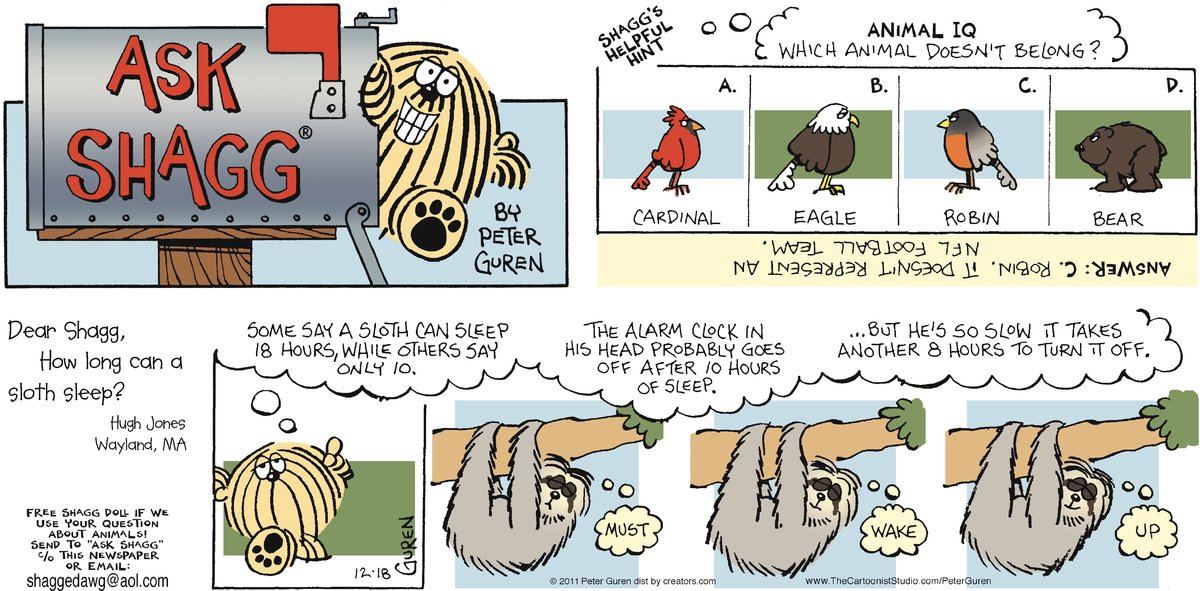 Ask Shagg by Peter Guren on Sun, 06 Apr 2025