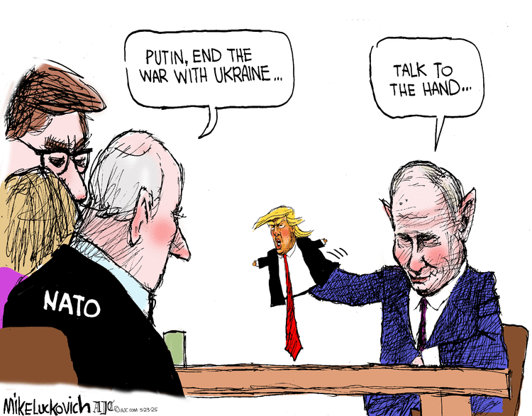Mike Luckovich by Mike Luckovich on Fri, 23 May 2025