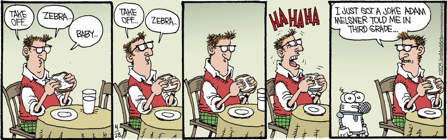 Monty by Jim Meddick  on Mon, 28 Apr 2025