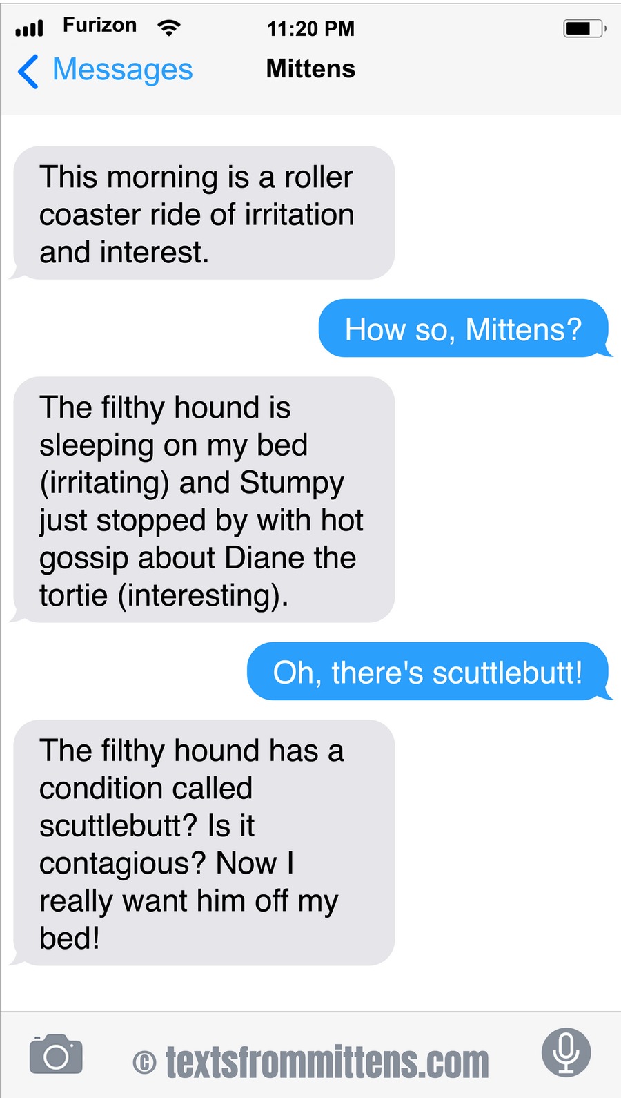 Texts From Mittens by Angie Bailey on Sun, 04 May 2025