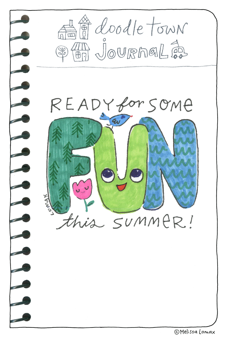 Doodle Town by Melissa Lomax on Wed, 28 May 2025