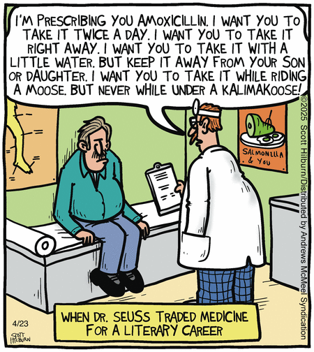 The Argyle Sweater by Scott Hilburn on Wed, 23 Apr 2025