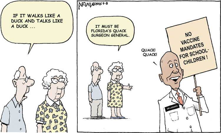 Think Toon by Robert Ariail
 
	