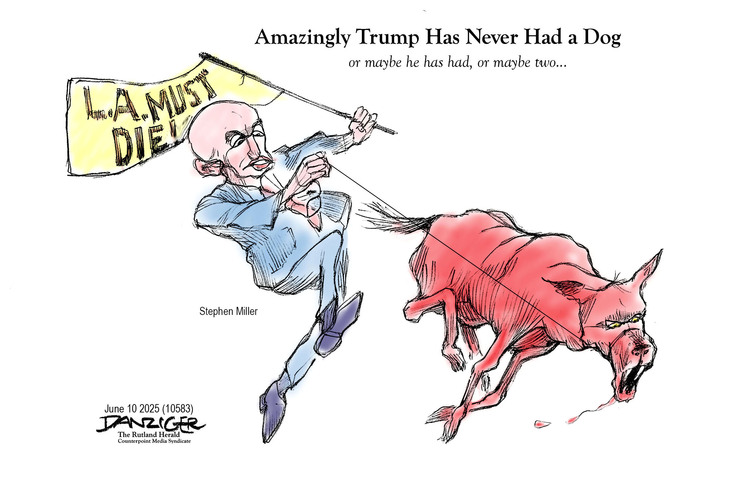 Jeff Danziger by Jeff Danziger on Tue, 10 Jun 2025
