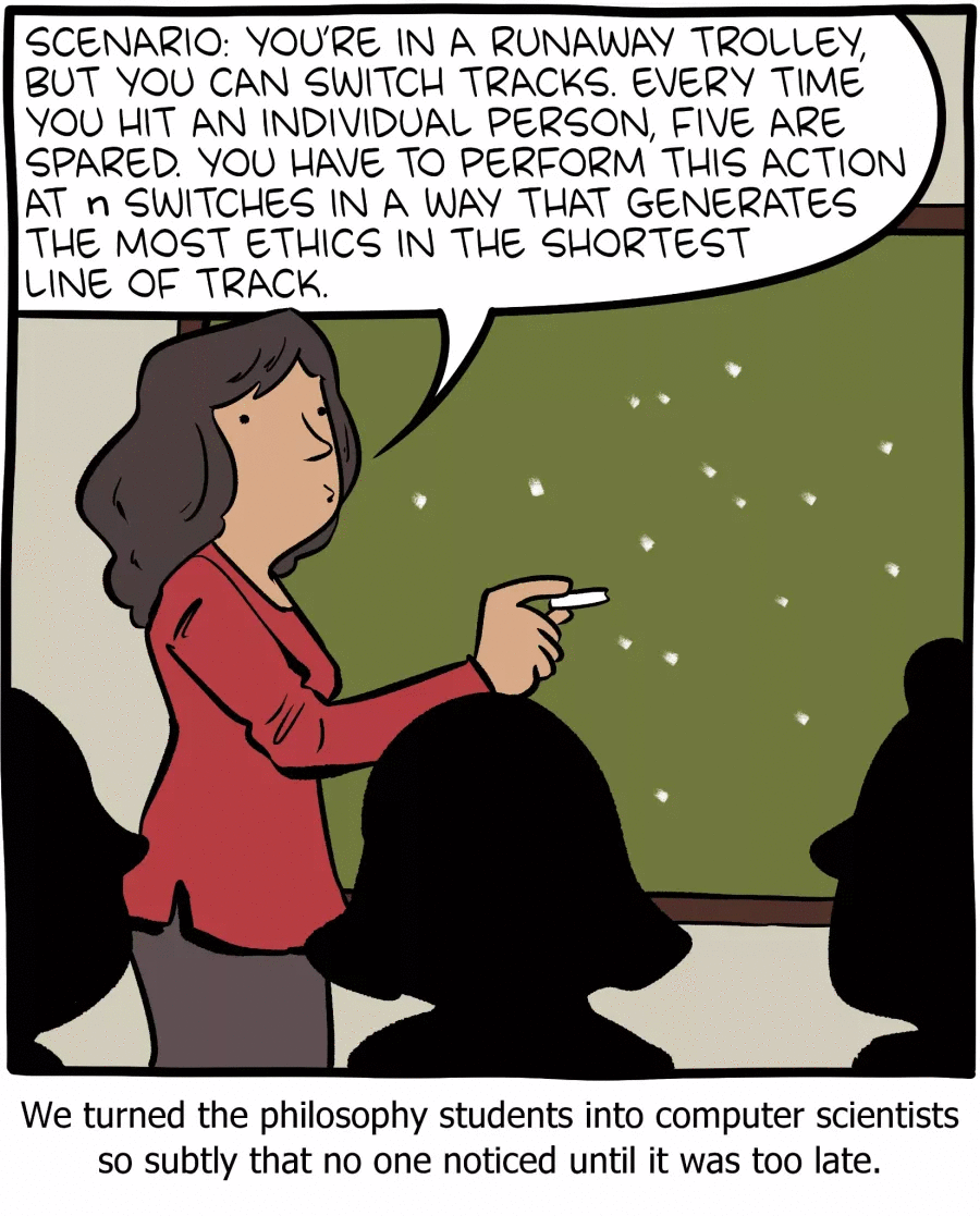 Saturday Morning Breakfast Cereal by Zach Weinersmith on Sat, 10 May 2025
