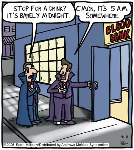 The Argyle Sweater by Scott Hilburn on Thu, 10 Apr 2025