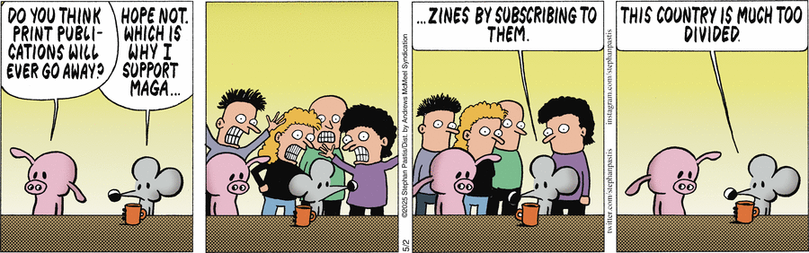 Pearls Before Swine by Stephan Pastis on Fri, 02 May 2025