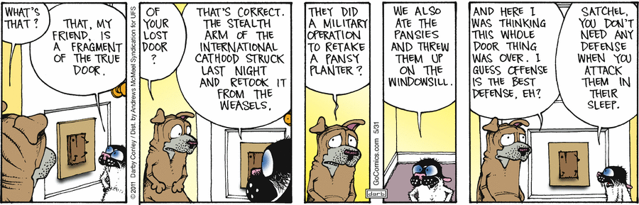 Get Fuzzy by Darby Conley on Sat, 31 May 2025
