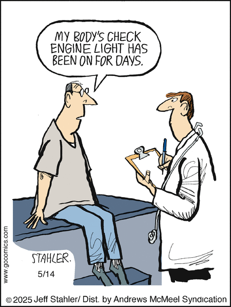 Moderately Confused by Jeff Stahler  on Wed, 14 May 2025